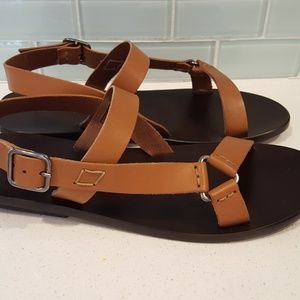 Barneys New York Strap Sandals 8 Made in Italy